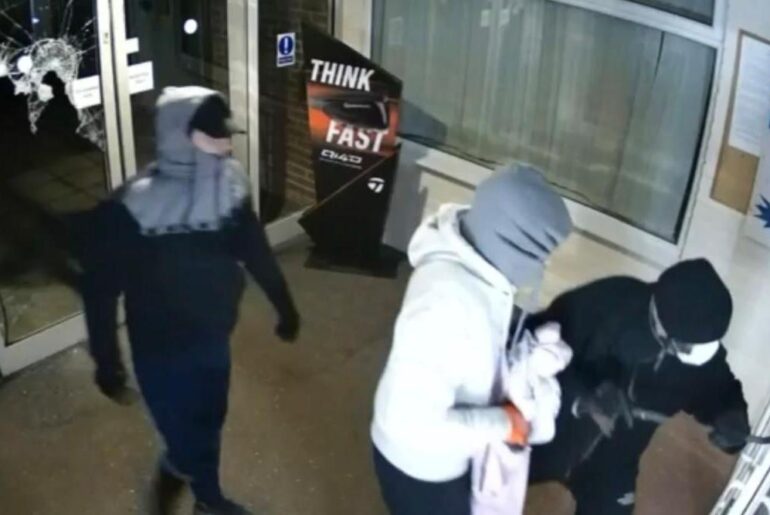 Burglars take golf club trophies in 'linked' raids