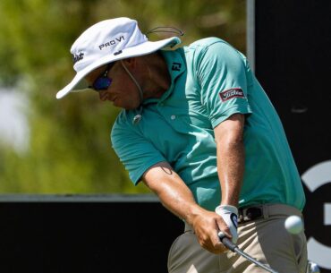 Barron thrives as heat puts Webex Players Series golfers to the test
