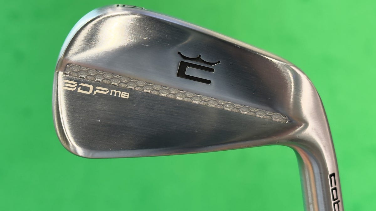 Cobra 3DP MB irons rethink traditional muscleback blade design