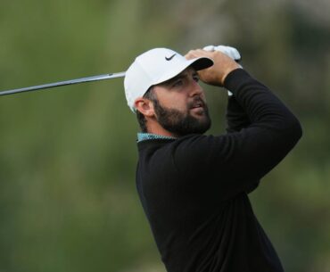 Scottie Scheffler opens with a 63, one shot back at American Express