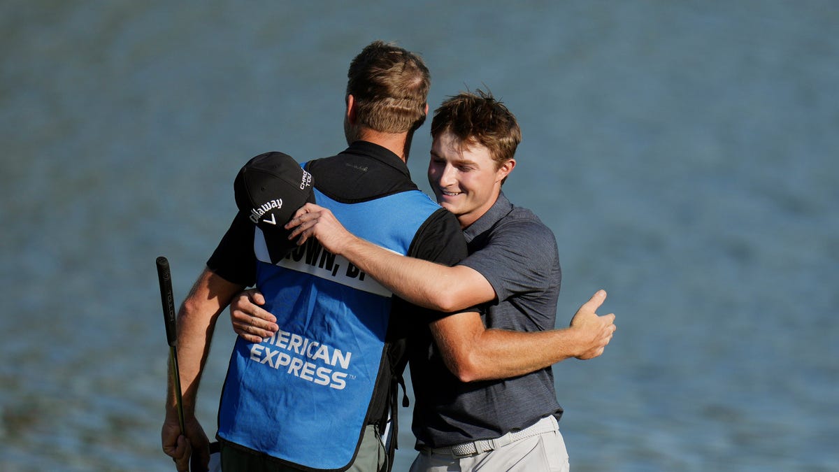 Teenager Blades Brown just misses a 59 at American Express