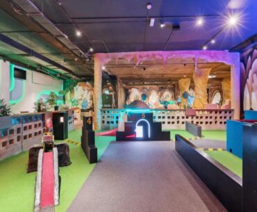 This is your chance to own a fully built crazy golf venue - for £500,000