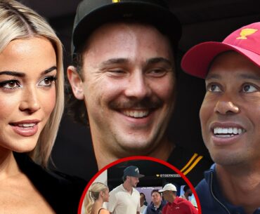 Olivia Dunne, Paul Skenes Hang With Tiger Woods at TGL Event