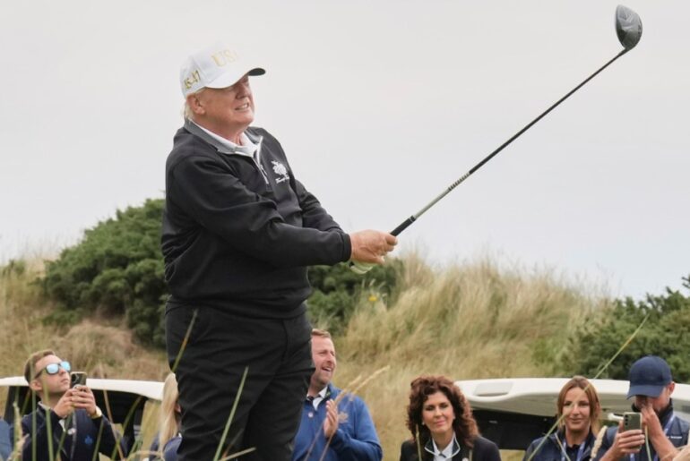 Interior Department paves way for possible Trump DC golf course renovation