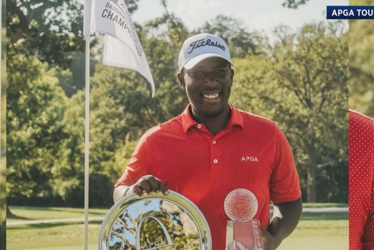 Cincinnati native Kevin Hall wins the 2025 APGA tour.