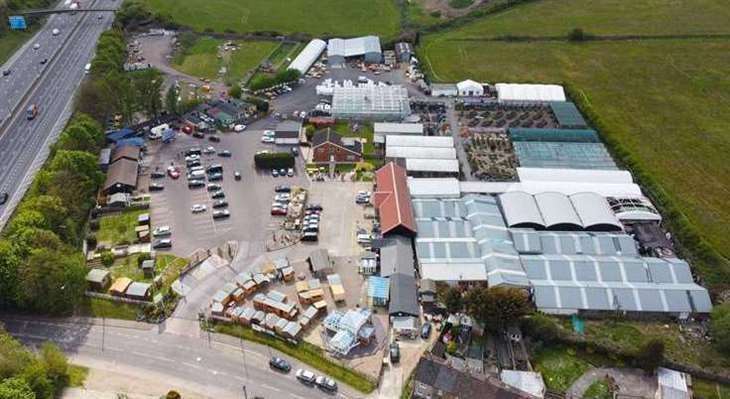 Hawley Garden Centre in Sutton at Hone, near Dartford