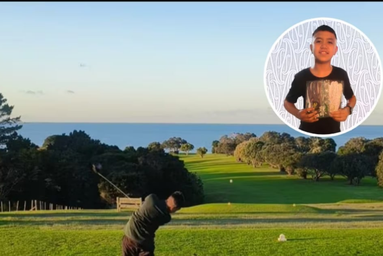 Young Kaikohe golfer Javier Rogers-Pou builds a business to fund sports dream – Te Ao Māori News