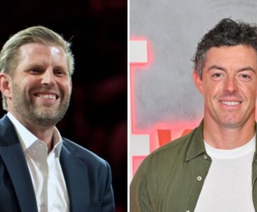 Eric Trump Gushes Over 'Friend' Rory McIlroy's Support Towards Family