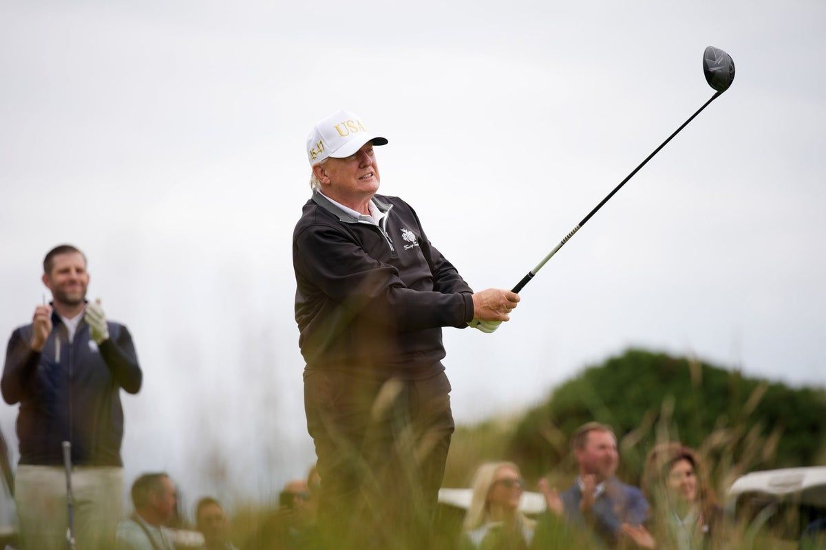 Fore! Trump spent nearly a quarter of 2025 at his golf… Fore! Trump spent nearly a quarter of 2025 at his golf…