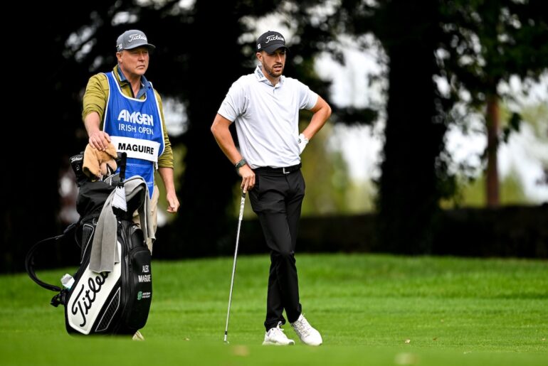 Tearful Maguire makes cut: "I saw my dad and thought this is great"
