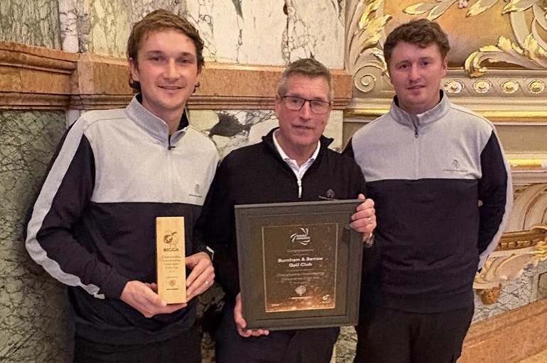 Burnham & Berrow Golf Club celebrates winning top national award