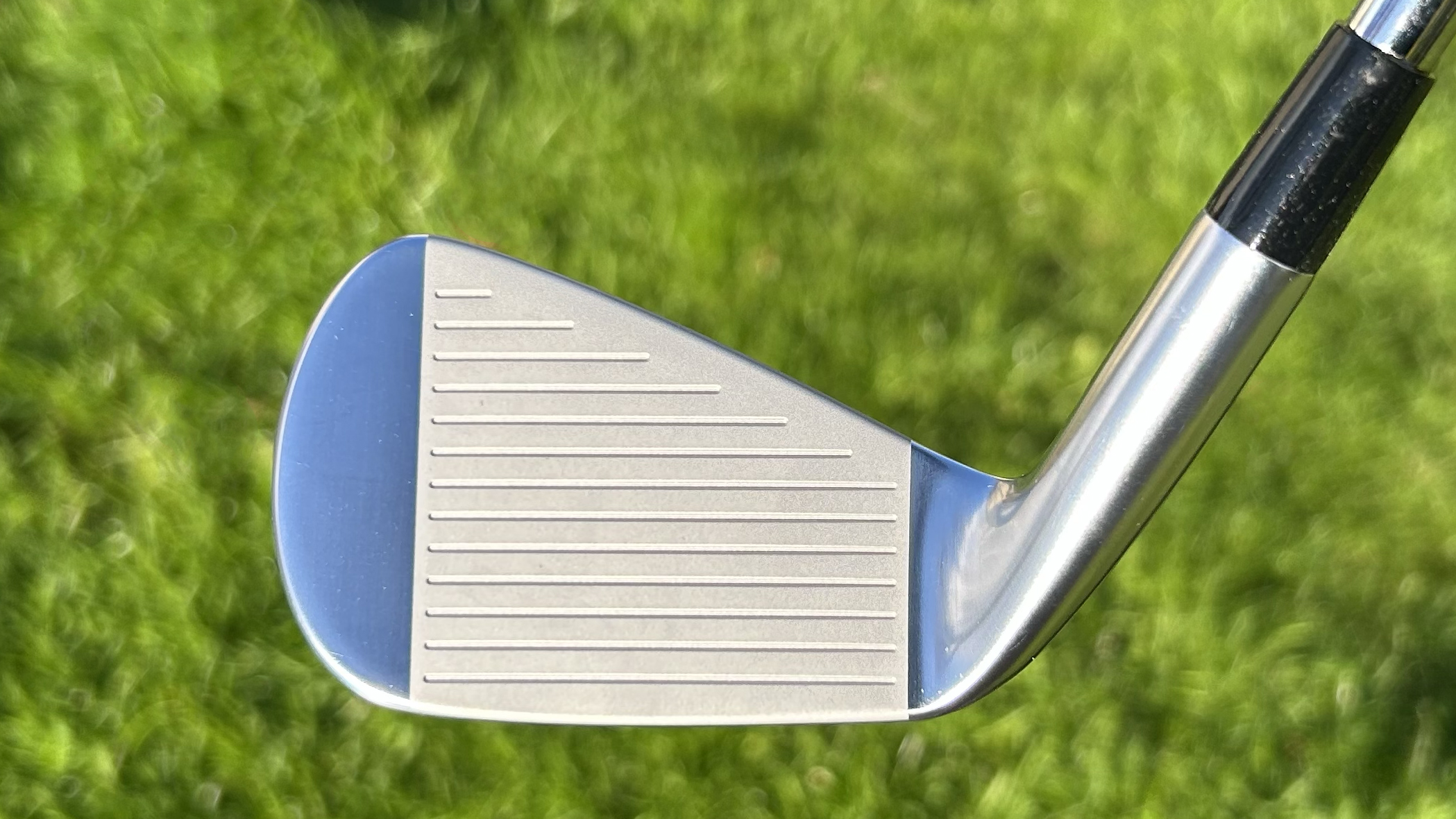 Photo of the face on the Mizuno M-13 Irons