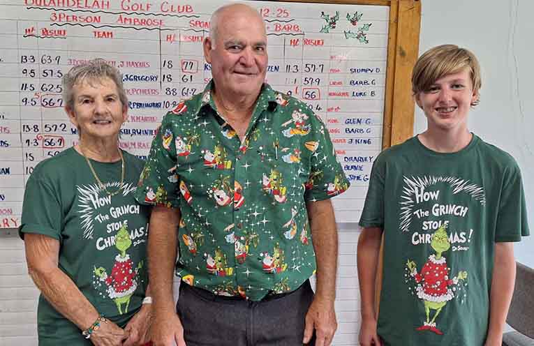 Winners Rasta, Toby & Alison.