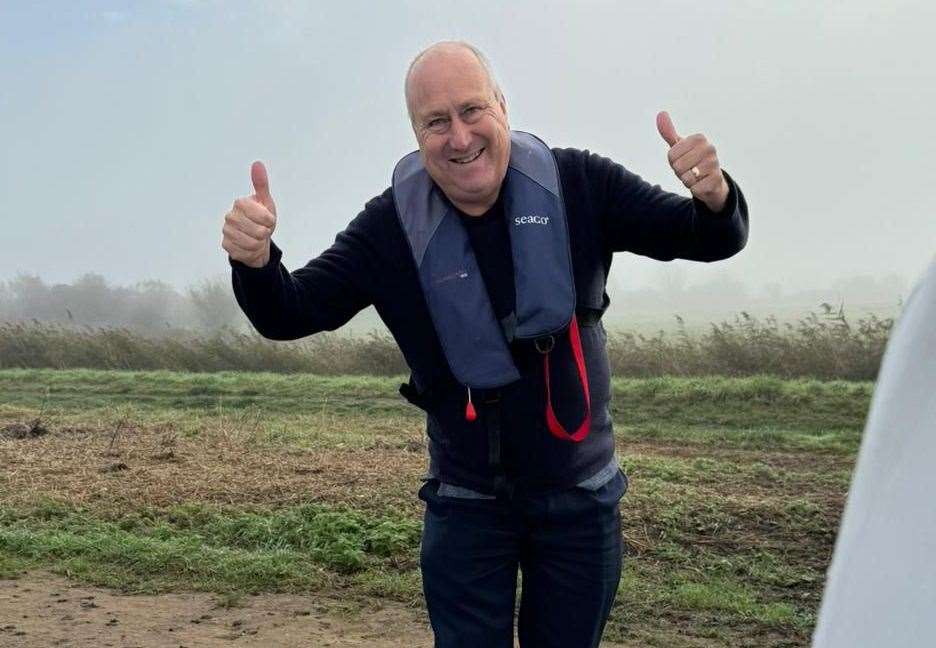 Gary Turk, of South Ashford, died last month after collapsing at Tenterden Golf Club