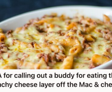 A bowl of delicious mac and cheese