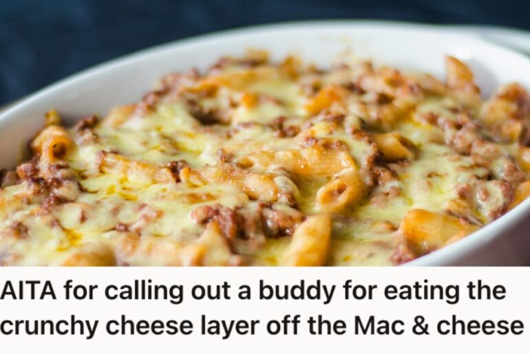 A bowl of delicious mac and cheese