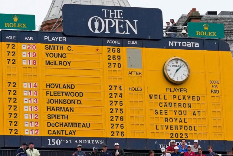 Versant reportedly eyeing British Open extension, considering WTGL rights
