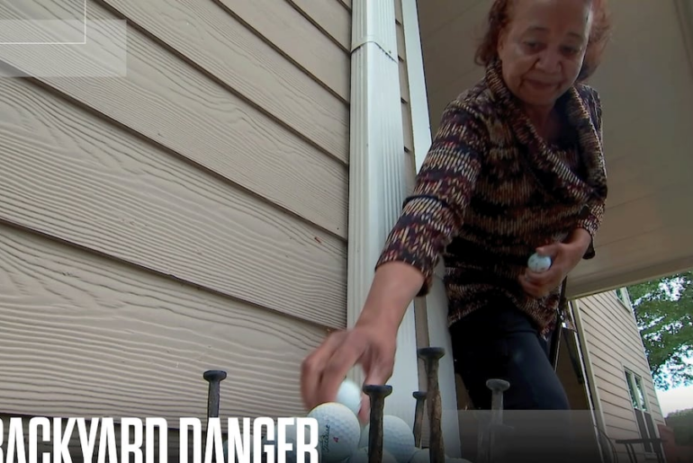 Rogue golf balls cause thousands in damage to homes near courses