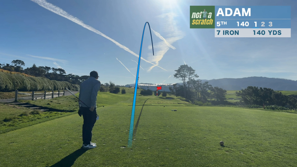 A couple of birdies at Pebble Beach