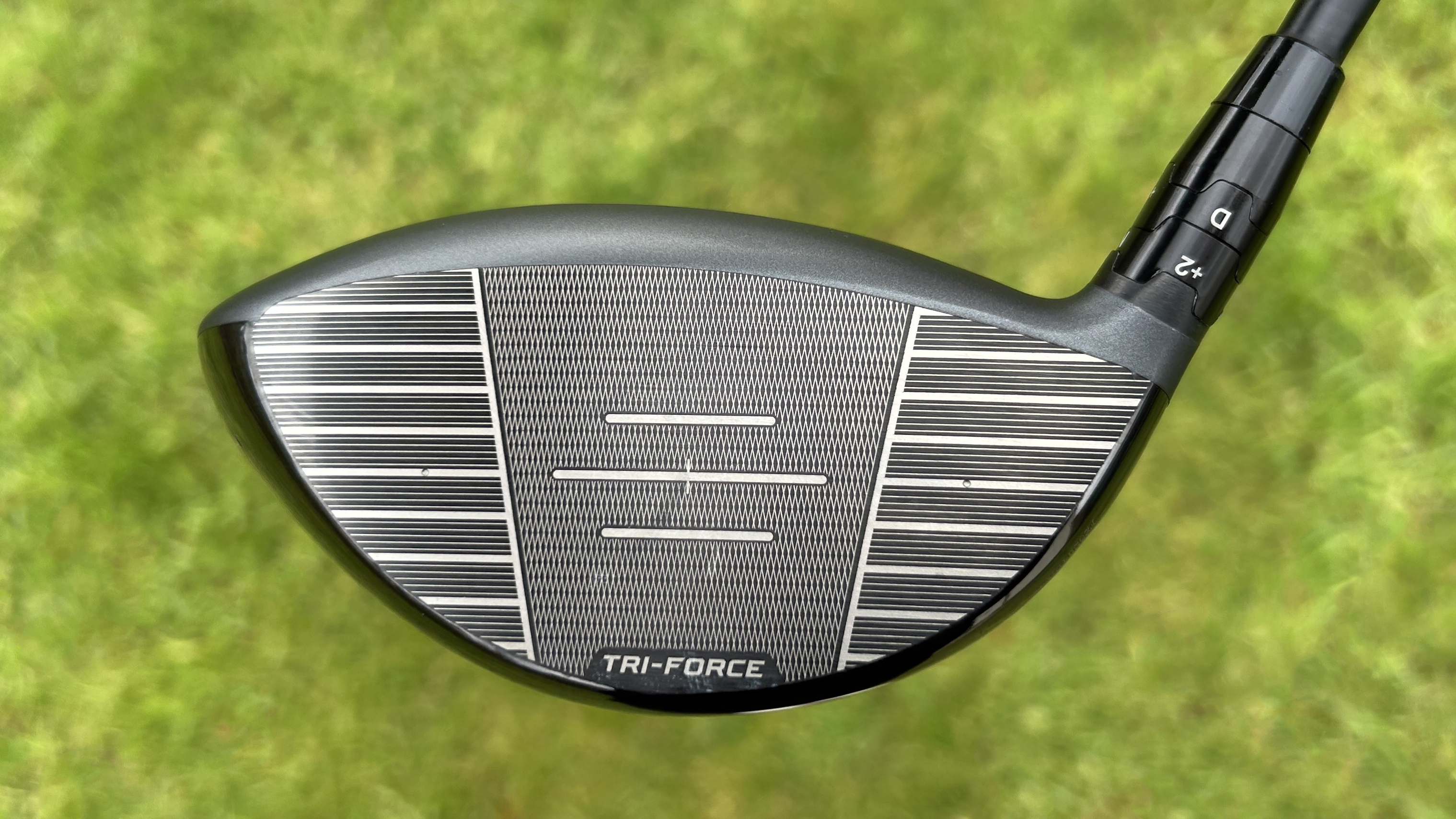 Photo of the Callaway Quantum Triple Diamond Max Driver face