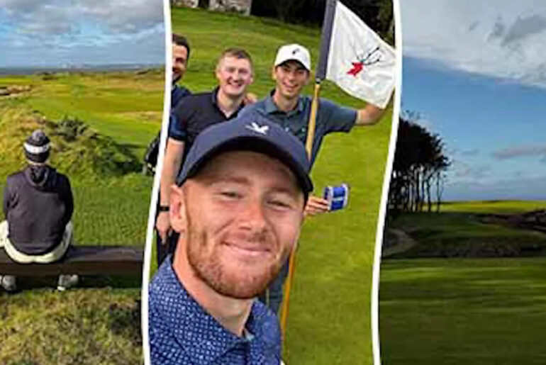 Golfer plays world record 652 courses in a year