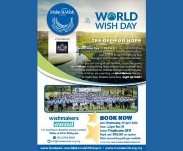 Golf with purpose: Why Malaysia’s top executives are teeing off for hope on April 29