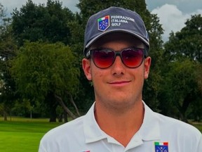 Golfer Emanuele Galeppini, 17, first victim identified in bar fire in Switzerland resort.