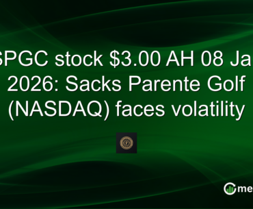 SPGC stock $3.00 AH 08 Jan 2026: Sacks Parente Golf (NASDAQ) faces volatility