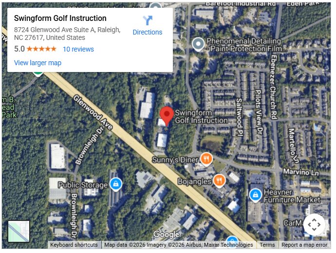 Swingform Golf Instruction