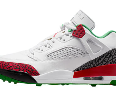 Jordan Spizike Low Golf White / Classic Green