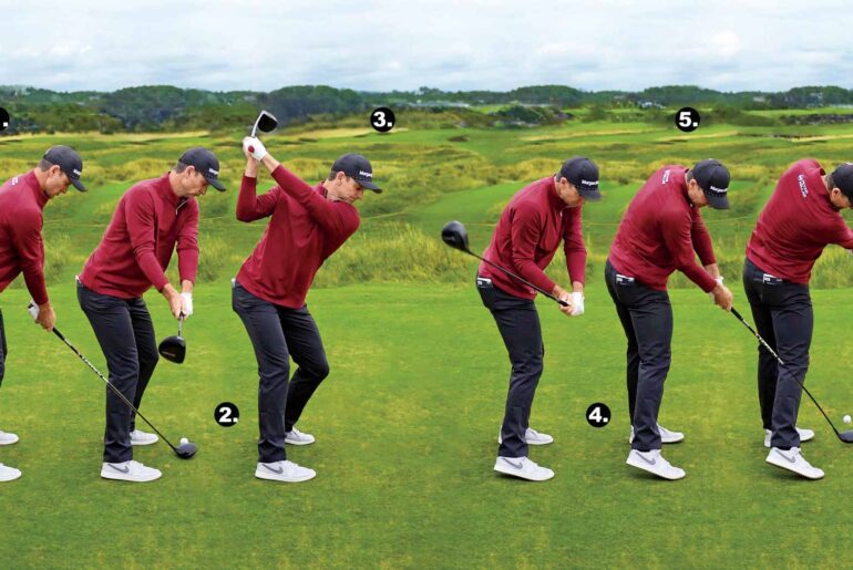 What you can learn from 6 positions in Justin Rose's swing