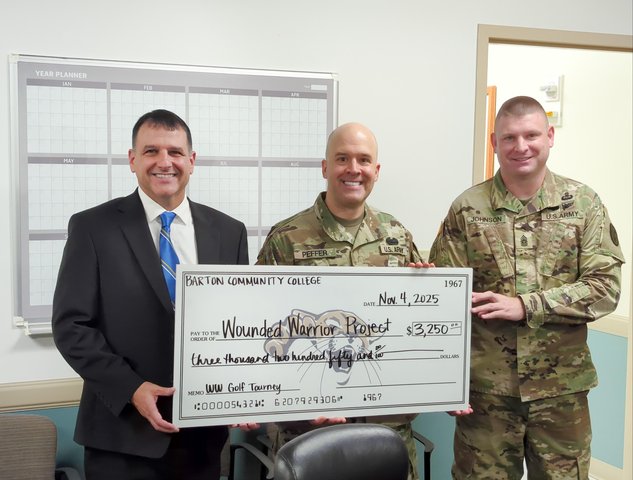 Wounded Warrior Golf Scramble hosted by Barton Community College raises $3,250