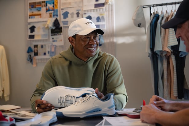 Everything you need to know about the new Sun Day Red golf shoe Tiger Woods was wearing at TGL – Australian Golf Digest