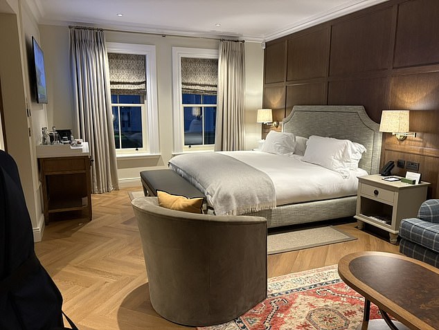 It is a luxurious, five-star hotel that offers golfers and those visiting the Northern Irish seaside town one of the best stays on the Emerald Isle