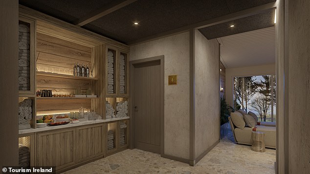 The spa is built in a wooden cabin next to the large pine trees that surround this stunning hotel. It offers a tranquil environment where guests can completely lose themselves in relaxation