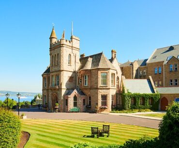 The grandeur of the Culloden Estate and Spa strikes you as soon as you pull into the car park
