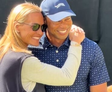 Tiger Woods and Vanessa Trump got close and comfortable at the Genesis Invitational