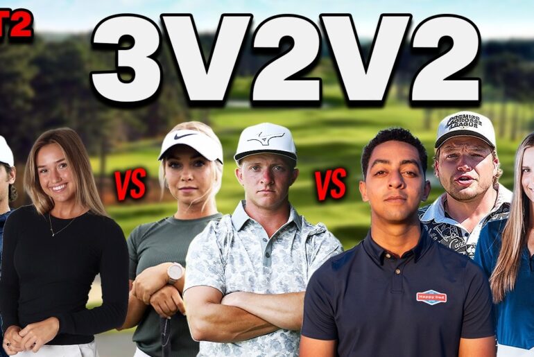 Salim, Cheddy, DOD King & Big John Golf with Wholesome Girls!