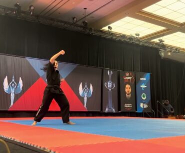 Haley Glass Women's CMX Forms Overall Grand Championship - AKA Warrior Cup 2026