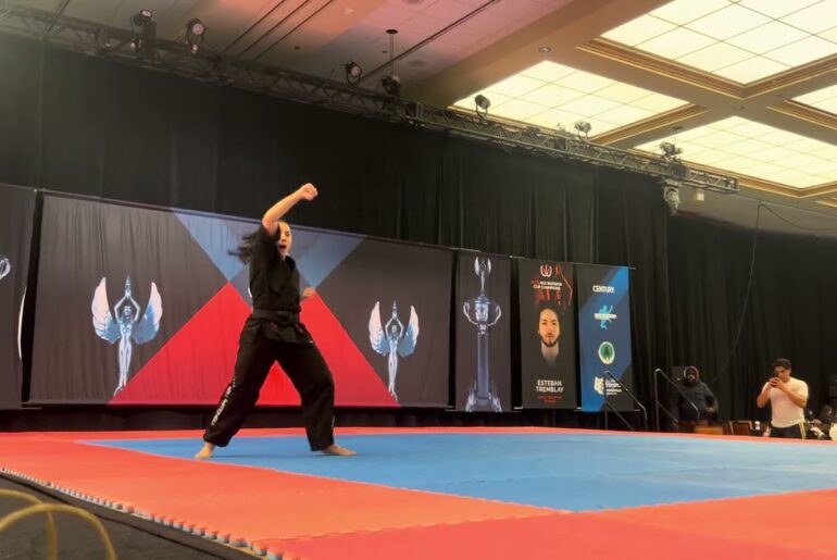 Haley Glass Women's CMX Forms Overall Grand Championship - AKA Warrior Cup 2026