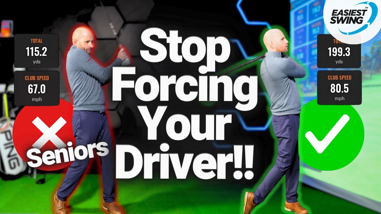 This Simple Driver & Swing Change Gives Seniors 30+ More Yards!! This Simple Driver & Swing Change Gives Seniors 30+ More Yards!!