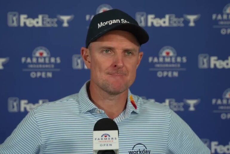 Justin Rose on a 6-Shot Lead: “No Complacency” Heading Into Sunday | Farmers Open