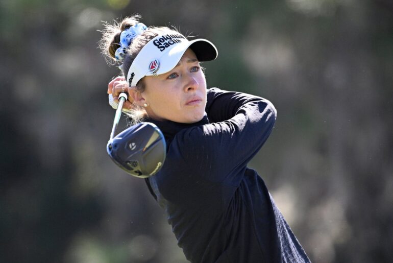 Korda has 64 to take lead in LPGA opener, Henderson surges into contention