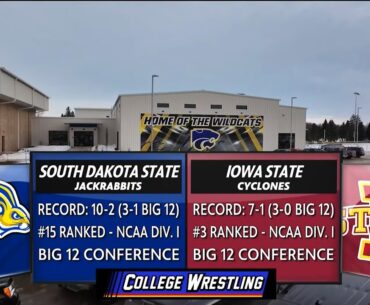 College Wrestling: Iowa State University vs. South Dakota State University