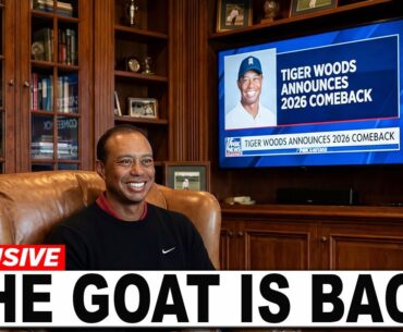 JUST IN: Tiger Woods FINALLY Announces COMEBACK to PROFESSIONAL GOLF