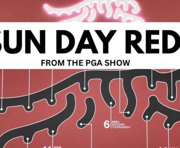 SUN DAY RED SUNDAY RED ALL NEW SHOES, GEAR AND CLOTHING AT THE 2026 PGA SHOW
