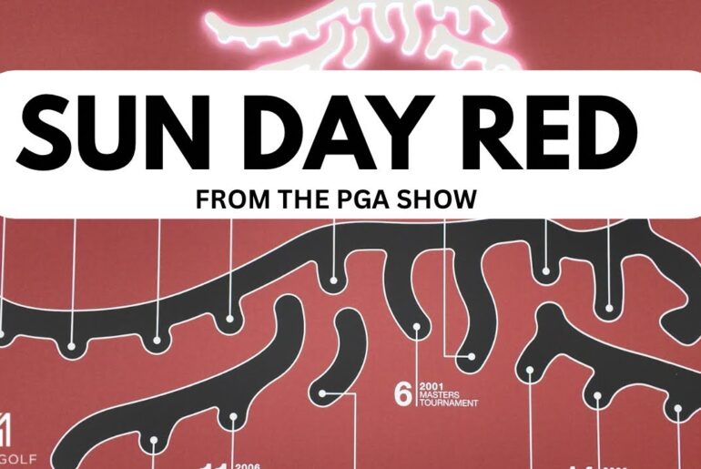 SUN DAY RED SUNDAY RED ALL NEW SHOES, GEAR AND CLOTHING AT THE 2026 PGA SHOW