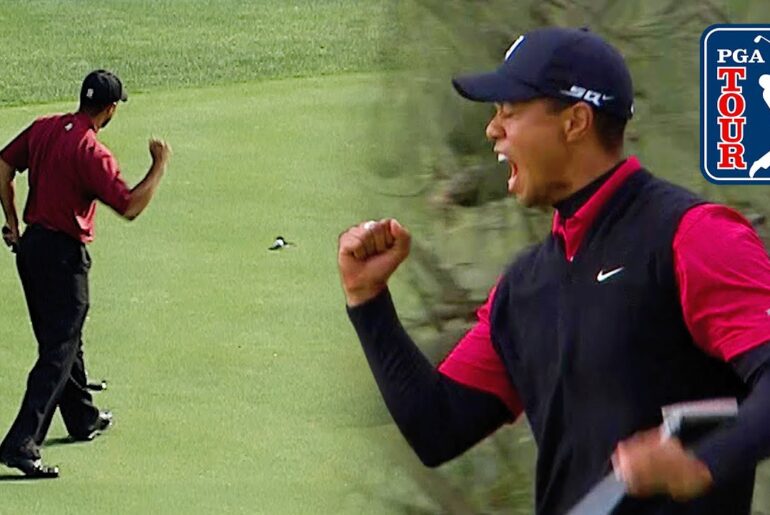 Tiger Woods' all-time best shots at Farmers Insurance Open