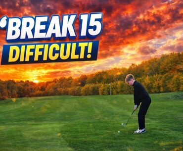 This 3-Hole Golf Challenge Is HARDER Than It Looks… | Break 15 Ep.3