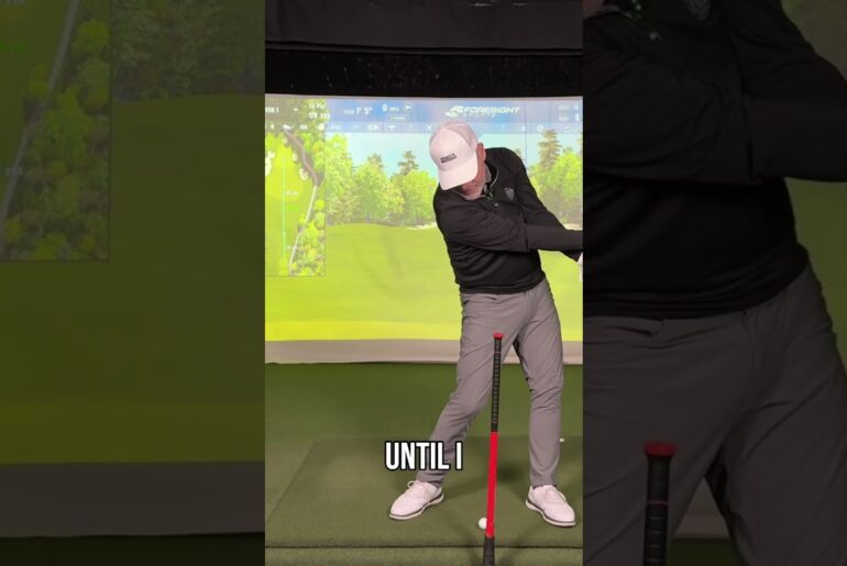 Chris Goderup's Golf Swing: Master Shaft Lean & Grip #shorts